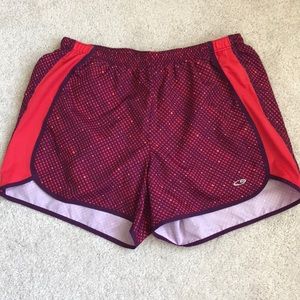 C9 Champion Red & Purple Athletic Shorts Size S